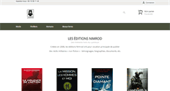 Desktop Screenshot of nimrod.fr